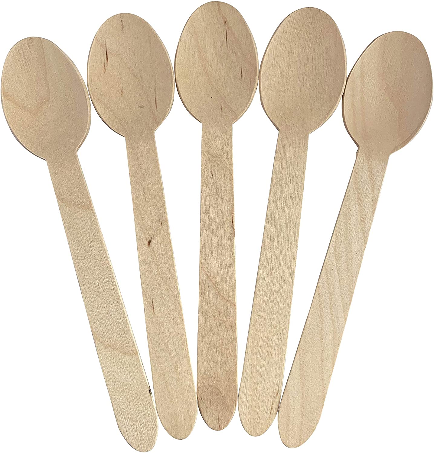 Cucharita De Madera Para Postre  10,5 Cm / Caja X 10.000 Uds